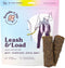 Leash & Load Dog Treats Beef Jerky Snack Bars, 5 oz Bag, Natural Superfood Grain Free Dog Treat Made with Real Beef,