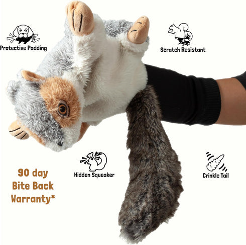 PuprPals Dog Toy Puppet with Tough Padding for Safe Interactive Play, Boredom-Busting Training and Exercise