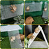 (4 Hamiledyi Hermit Crab Climbing Toys Hermit Crabs Plastic Climbing Grids Platform Ladder Bridge with Suction Cups