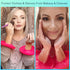 BaR-K Patented Drip Catcher Cuffs - Face Wash Wristbands for Spa, Stops Soap & Water from Running Down Arms, Pink Set