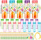 Sunnychicc 24 Pack Water Bottles for Students 500 ml Portable Sports Water Bottle