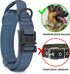 COOYOO 3-Piece Tactical Dog Collar Set - Adjustable Military Nylon with Control Handle and Heavy Metal Buckle for Dogs