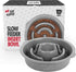 Tuff Pupper Slow Feeder Insert Bowl, Elevated Feeder Tray Bowl for Dogs, Easy Clean Dishwasher Safe (2 Cups)