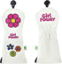 Foretra Limited Edition Girl Power Design Fairway Wood Head Cover - Tour Quality Golf Club Cover
