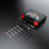 Professional Laser Bore Sighting Kit: Red Bore Sight with 50 Adapters for Multiple Caliber Bore Sighter