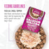 Tiki Dog Born Carnivore Protein Booster Dog Food Topper, Chicken and Lamb Recipe in Broth, 2.1 oz Pouch (12 Count)