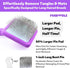 Dog Slicker Brush, Best for Poodles, Doodles, Long Haired Dogs, Perfect for Dematting & Detangling, Large