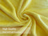 Soft Puppy Flannel Fleece Blanket for Pet Dog Cat, Cozy Lightweight Plush Microfiber, Light Yellow, 27 x 39 inch