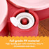 Noa Store Pet Food and Water Dispenser, 2 Removable Bowls, Gravity-Fed Drinking System for Cats and Dogs, Pink