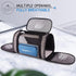 BurgeonNest Cat Carrier for Large Cats up to 20 lbs, Soft-Sided Pet Carrier for Small Dogs, 4 Ventilated Windows