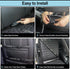600D Meginc Front Seat Covers for Cars,Waterproof Car Seat Protector with Side Flaps Fabric Front Seat Dog Cover