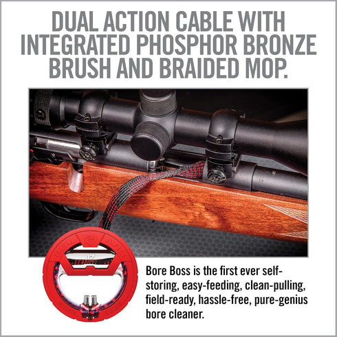 Real Avid Bore Boss, Pull Through Bore Cleaning System for Clean Storing
