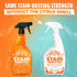 32 oz ANGRY ORANGE Cat Urine Odor Eliminator & Stain Remover, Pet Stain Enzyme Cleaner Spray for Dog & Cat Pee - Fresh