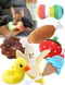 Puppy Toys - 7 PCS Adorable Plush Chews for Small Dogs, Safe Interactive Teething Playmates