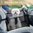 PetsHome Dog Car Seat Upgrade, Foldable Booster Seat with 12 PVC Tubes, Waterproof Travel Seat for Small to Medium Dogs