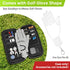 YOREPEK Golf Glove Holder with Removable Shaper, Protective Hard Shell Case for Golf Accessories