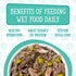Weruva Dogs in The Kitchen, Doggie Dinner Dance Variety Pack, Wet Dog Food, 10 oz Cans, Pack of 12