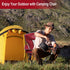 400lbs Outdoor Folding Camping Chair with Cup Holder, Storage Bag, Large Anti-Sink Feet, Capacity, Breathable Mesh
