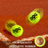 Colorful Squeaky Tennis Balls for Dogs, Easy Catching Pet Dog Balls 12 Pack (2.5inch-6colors)