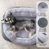 INVENHO Large Dog Beds for Large Dogs, Washable Rectangle Orthopedic Bed, Durable Pet Bed with Anti-Slip Bottom (L