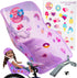 SCS Direct The Original Doll Bicycle Seat (Glitter Purple)-Bike Attachment Accessory for