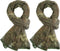 LOOGU Camouflage Netting | Tactical Mesh Net Camo Scarf for Wargame, Sports & Outdoor Activities