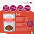 CARU Soft 'n Tasty Baked Bites - Beef Bites Dog Treats, Flavorful Training Treats, 4 oz