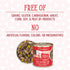 Weruva Dogs in The Kitchen, The Double Dip with Beef & Wild-Caught Salmon Wet Dog Food, 10oz Can (Pack of 12)