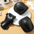 Happyyami Ski Knee and Elbow Pads Set - Protective Gear with Wrist Guard for Snowboarding