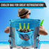 Nice C Beach Chair, Sling Sand River Chairs for Adults, Sillas De Playa, Beach Seat with Cooler High Back, Cup Holder
