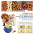 Owl-Shaped Pet Treat Food Dispenser, Adjustable Puzzle Slow Feeder, Interactive Chase Treat Ball for Cat & Dog
