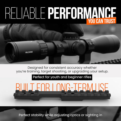 Savage Rascal Rifle Picatinny Rail Mount with Ejection Port Cut-Out