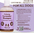 Natural Dog Company Calming Lavender Shampoo for Dogs, Hypoallergenic Deodorizing Shampoo for Sensitive Skin, 12 oz
