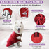 Gimilife Dog Towel, Dog Bathrobe Pet Grooming Towel Drying Coat Robes for After Bath Collection Absorbent Microfiber