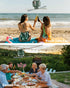 DUKUSEEK Tent Ceiling Fans for Camping Hanging, Portable Tent Fans with Light and Remote Control, Power Bank, USB