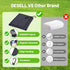 Magnetic Golf Towel - 2 Pack with Microfiber Wire Cleaning Cloth Block and Strong Magnet for Golf Bags