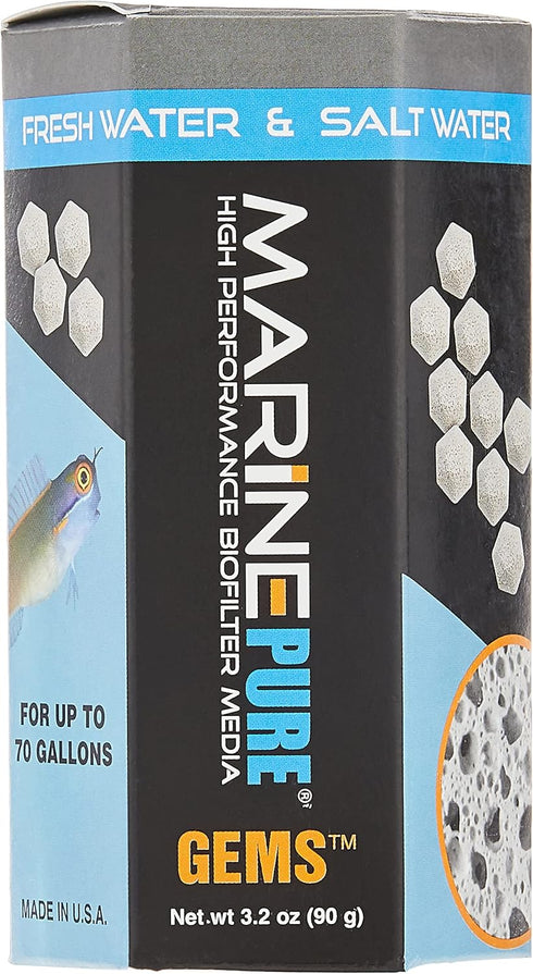 Marine Pure Biofilter Media Gems, 90g, Tan (905002)