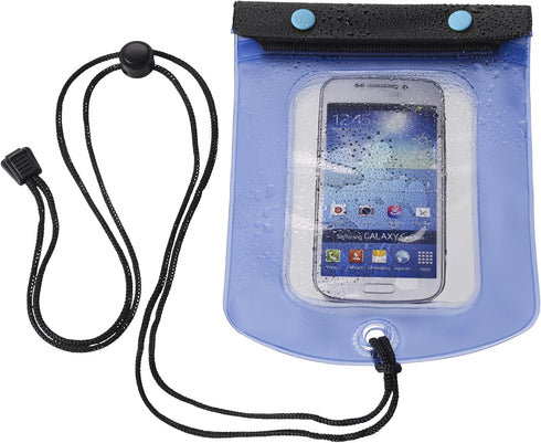 Lewis N. Clark WaterSeals Triple Seal Waterproof Pouch + Dry Bag for Cell Phone or Tablet, Large (7.5X6.5)