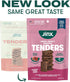 5oz, 6 Pack Jinx Tenders Beef Jerky Dog Treats, All Natural Ingredients, Soft and Chewy, Low-Calorie, Slow-Smoked Beef