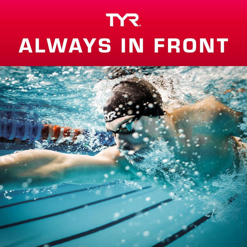 TYR Adult Long Hair Wrinkle-Free Silicone Swim Cap