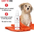 Warren London 10-in-1 After Bath Dog Spray - 16oz Bundle with Dematting Rake, Silky Smooth Finish, Reduces Shedding