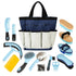 Rouisxue Horse Grooming Kit, 14-in-1 Professional Horse Brush Supplies Set for Grooming &