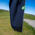 Scrub Doctor Golf Towel (Black) - Built-in Club Scrub Brush, Magnetic for Strong Hold, Thick Premium Microfiber