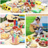 79" 79" Picnic Blanket Foldable Waterproof Sand Mat Extra Large Camping Blanket Play Mat x for Travel,Hiking,Music