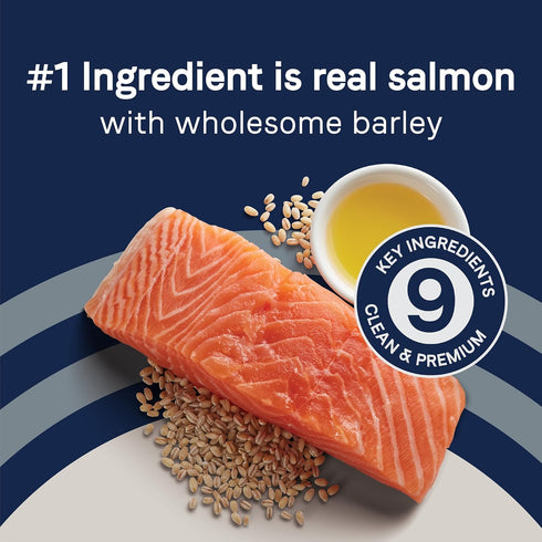 CANIDAE Pure Limited Ingredient Premium Adult Dry Dog Food: Real Salmon & Barley Recipe, 4 lbs