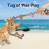 6 Knot 2 Pack Large Dog Rope Toy - Heavy Duty Chew Rope for Aggressive Chewers, Tug of War Play for Large Breeds