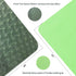 Yoga Mat 1/3 inch QMKGEC Exercise Mats, 8mm TPE Non-Slip Extra Thick Eco Friendly for Yoga Workout