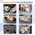 25lbs, Dog Car Seats for Small Dogs, Detachable Soft Cotton Cushion, Comfort Pet Travel Dog Bed, Puppy Car Seat