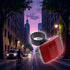 WsjiaboFux Red Bike Rear Safety Warnning Reflector Safety Bike Rear Reflector Light Back Reflective Boards Night Riding