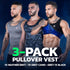 Kewlioo Men's Heat Trapping Pullover Sweat Enhancing Vest - Sauna Suit Shirt Compression Vest Shapewear Top for Gym